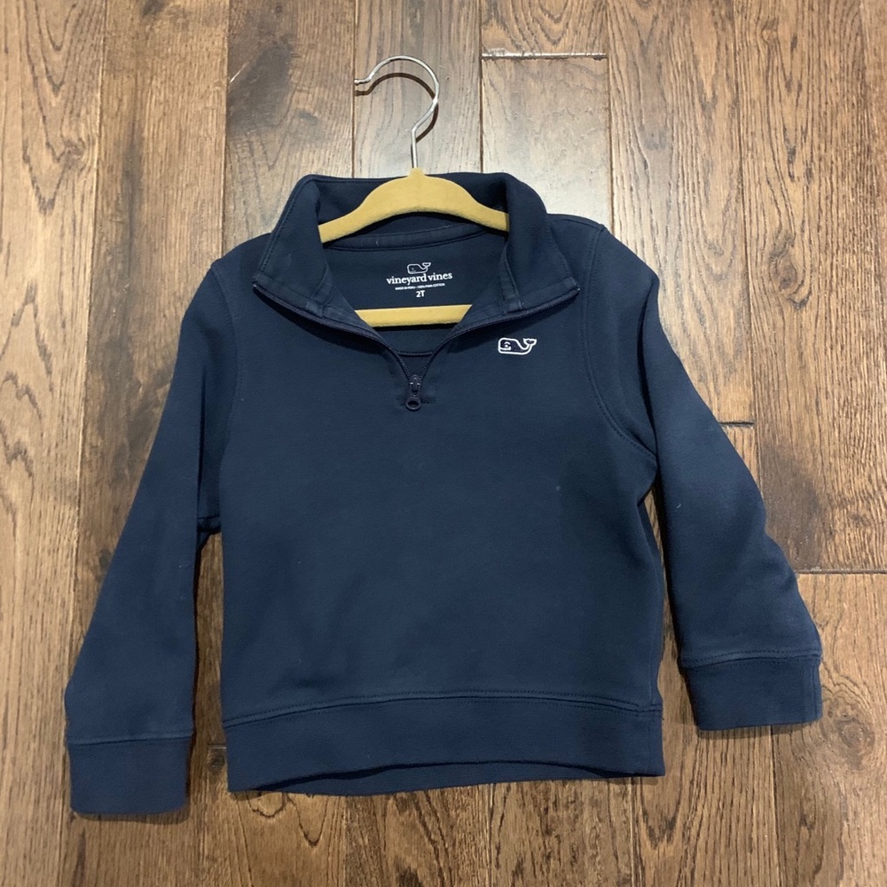 Vineyard Vines navy dress shirt, size 2T